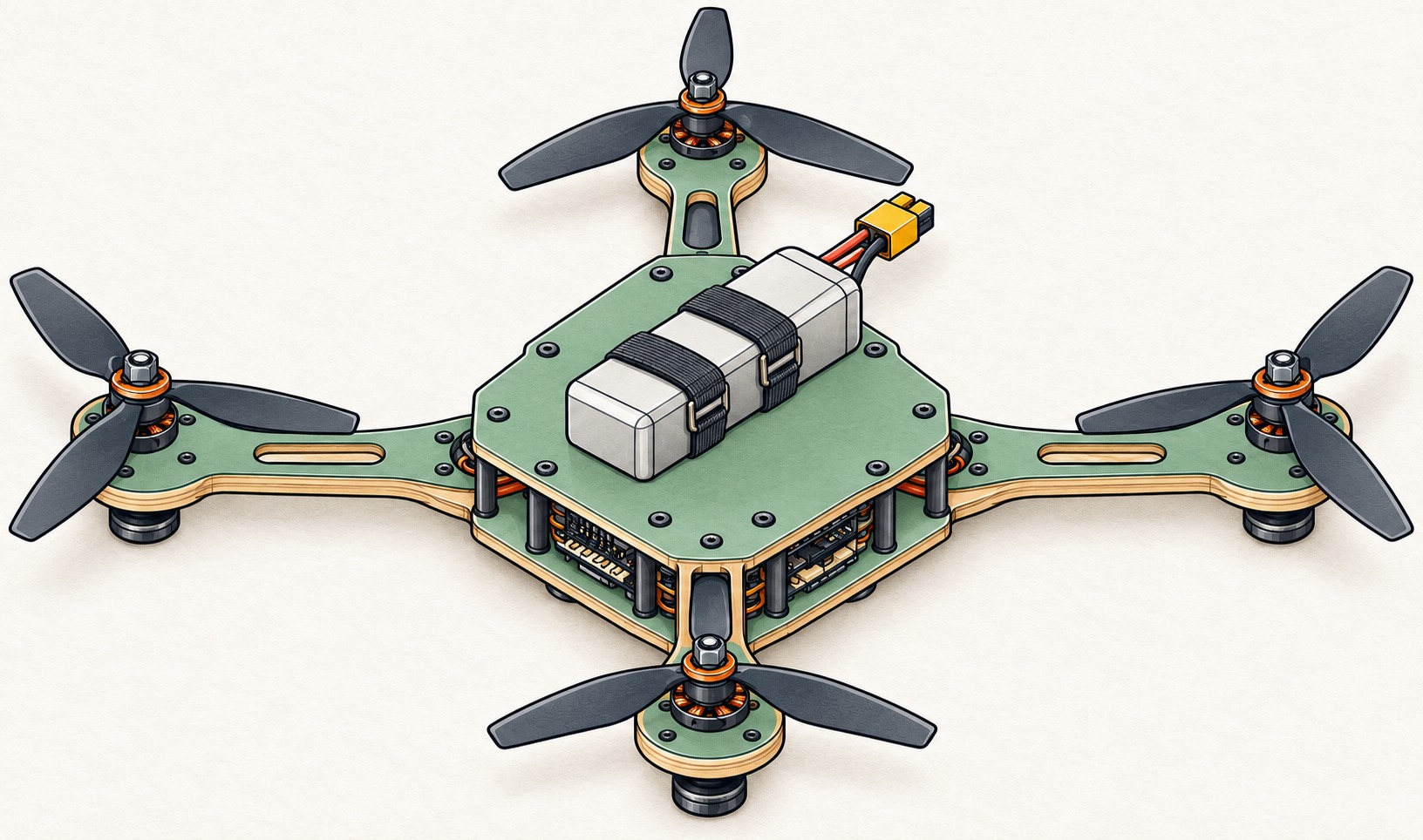 WoodHawk v1.11 design concept; not yet flight tested